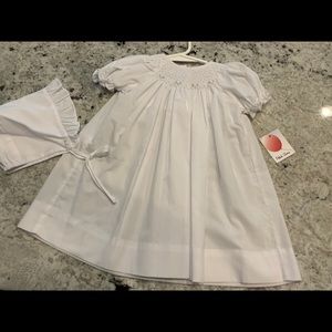 NWT Petit Ami Hand Embroidered Smocked Dress